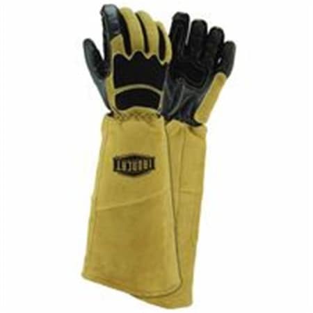 West Chester Protective Gear West Chester 813-9070/L Ironcat Stick Welding Gloves; Large; Tan & Black 813-9070/L